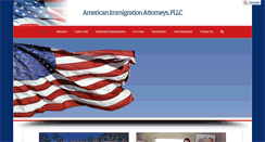 Desktop Screenshot of americanimmigrationatty.com